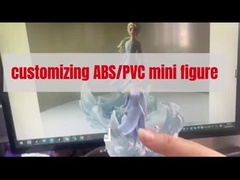 OEM-fabriek op maat maken 3d-printen zachte plastic figuur op maat vinyl speelgoed