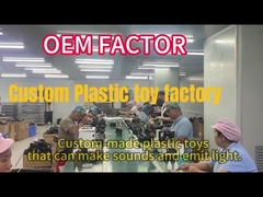 Aangepaste plastic speelgoed dat licht en geluid uitzendt