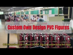 OEM-fabrikant Custom 3D PVC Figuur Custom Vinyl Art Toys