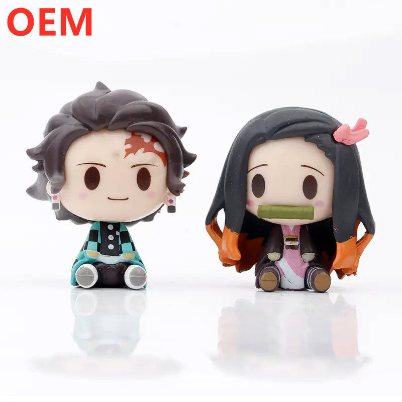 OEM Custom Mini Cute PVC Cartoon Figure Toys Voor Kinderen Custom PVC figuren speelgoed