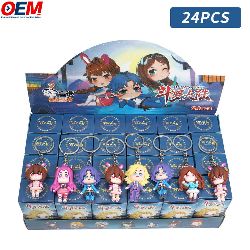 Custom 3D speelgoed maken Blind Surprise Box Toys Anime Figures Blind Box Sleutelhanger Tas Pendan