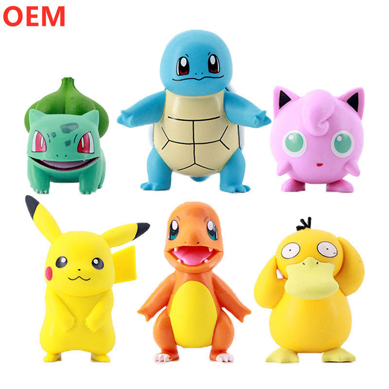 Collectie 3d PVC Model Figurine Cartoon Figure Toys OEM Custom Plastic Cartoon Figure Toys