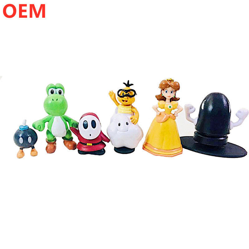 Collectie 3d PVC Model Figurine Cartoon Figure Toys OEM Custom Plastic Cartoon Figure Toys
