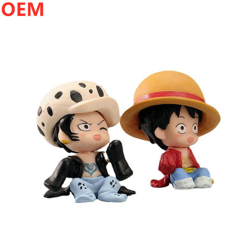 OEM fabriek op maat hoge kwaliteit 3D-plastic stripfiguren, PVC cartoon figuur speelgoed