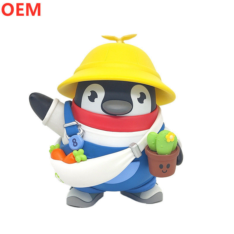 OEM fabriek op maat hoge kwaliteit 3D-plastic stripfiguren, PVC cartoon figuur speelgoed