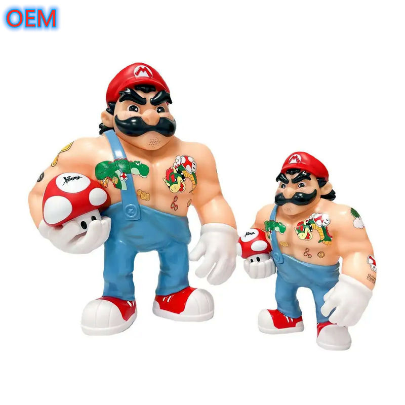 Custom 3d Plastic Animals Animals Figures Toys OEM Design PVC Plastic Figures Toys