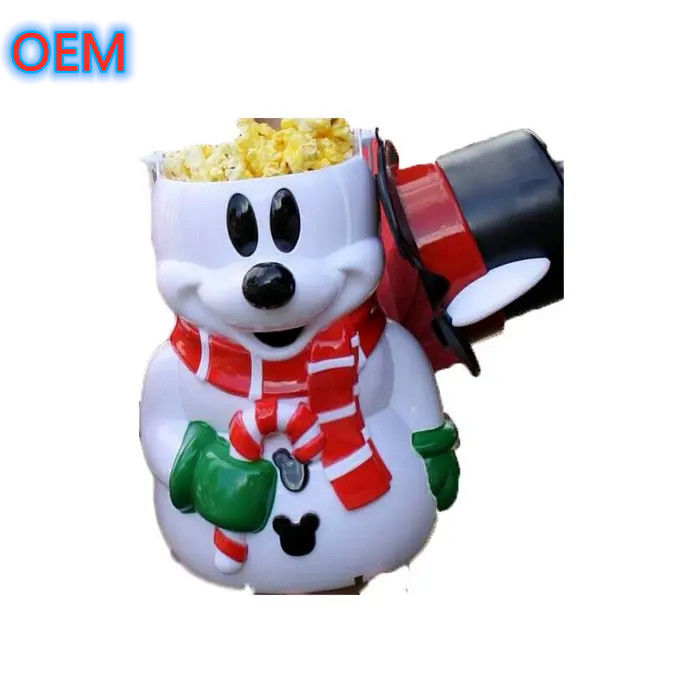 Cartoon Popcorn Bucket Aanpassing, OEM Design Hoogwaardige Plastic Popcorn Bucket
