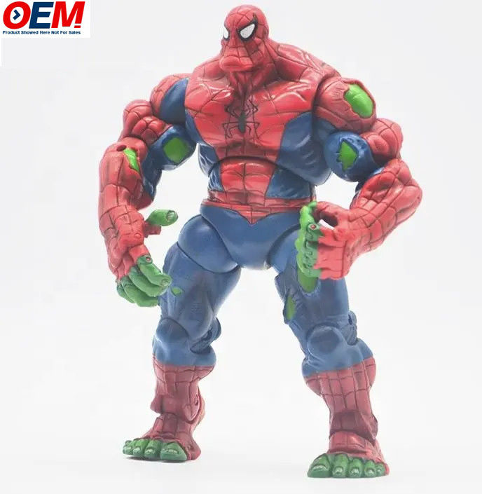 Custom maker custom leuk volwassen mobiele collectie figuur model spider held pvc actie figuren speelgoed