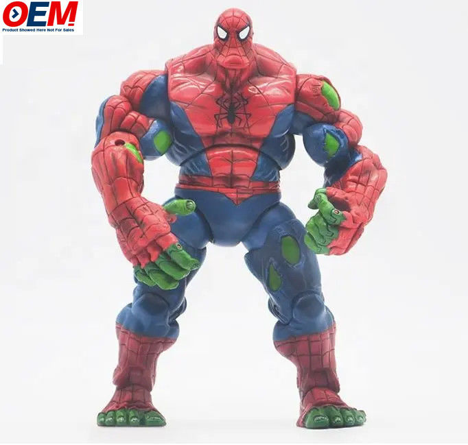 Custom maker custom leuk volwassen mobiele collectie figuur model spider held pvc actie figuren speelgoed