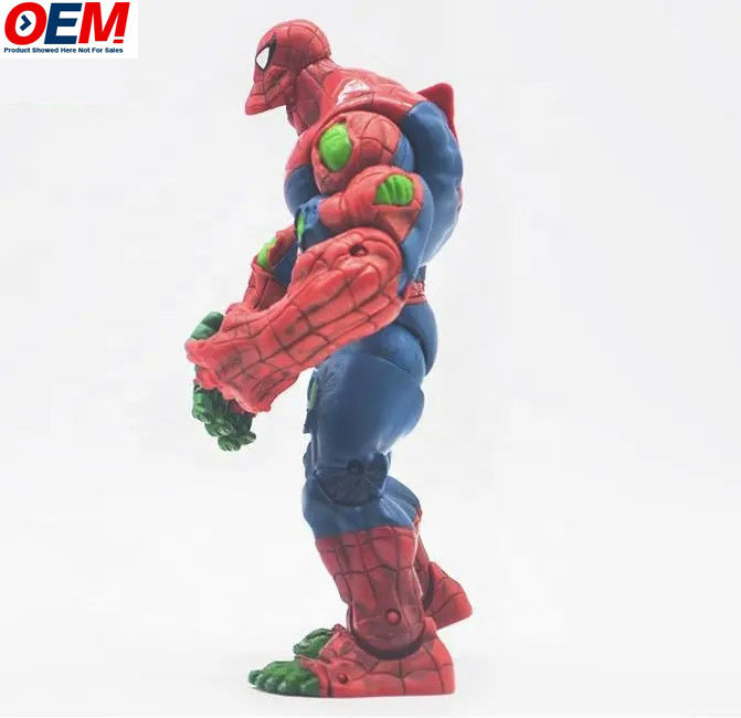 Custom maker custom leuk volwassen mobiele collectie figuur model spider held pvc actie figuren speelgoed