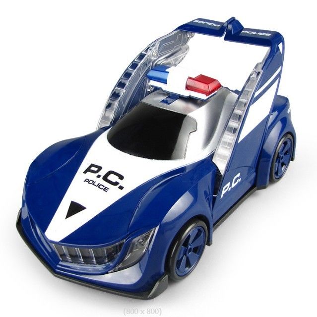 360-rotatie elektrische politieauto LED-muziek kinderen educatief speelgoed kinderen cadeau verjaardagscadeau