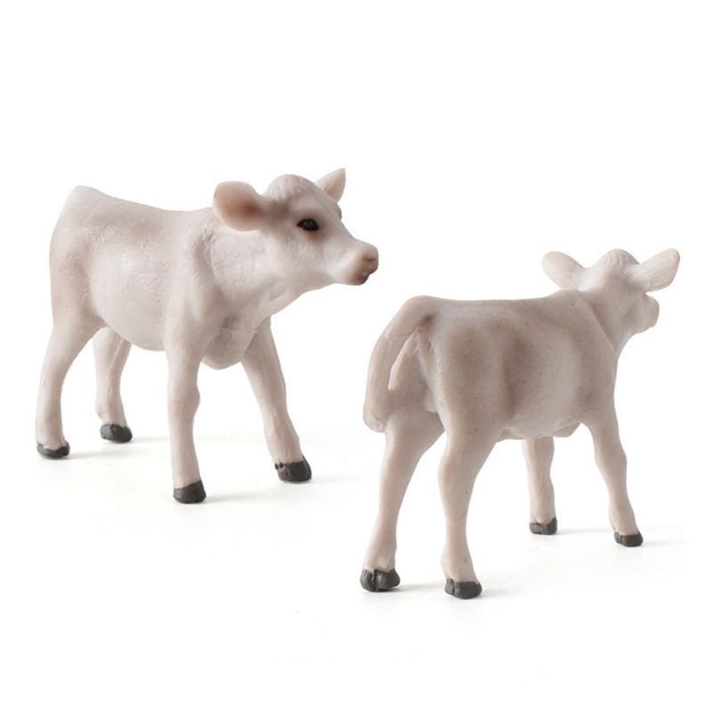 Custom Zoo Farm Fun Toys Model Koei Action Figuur Gesimuleerde Dieren Figuur Plastic Models