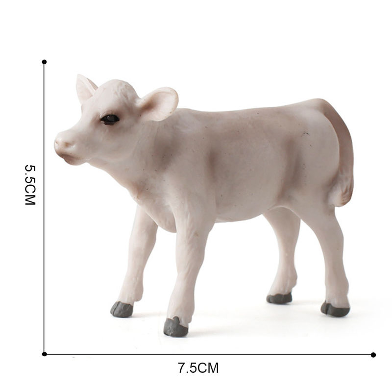 Custom Zoo Farm Fun Toys Model Koei Action Figuur Gesimuleerde Dieren Figuur Plastic Models