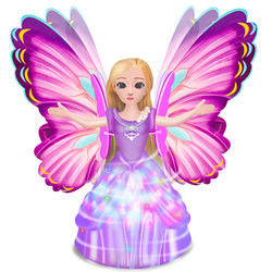 Mini Custom Elsa Anna Sofia LED Kleurrijke lichten Gradient Kristallen Nachtlamp Prinses