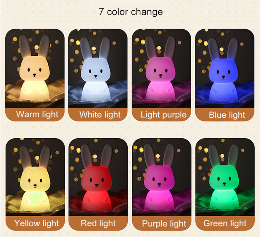 Custom LED nachtlicht slaapkamerlamp Touch sensor kamer decoratie schattig cadeau