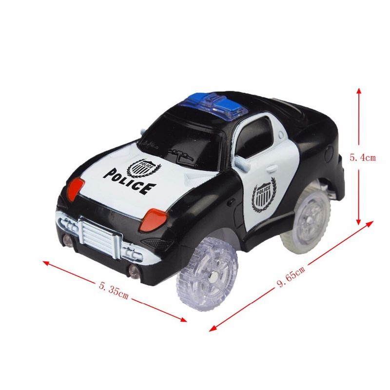 Custom LED Light Up Cars Speelgoed met knipperende lichten Fancy DIY Toy Cars Kid