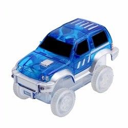 Custom LED Light Up Cars Speelgoed met knipperende lichten Fancy DIY Toy Cars Kid