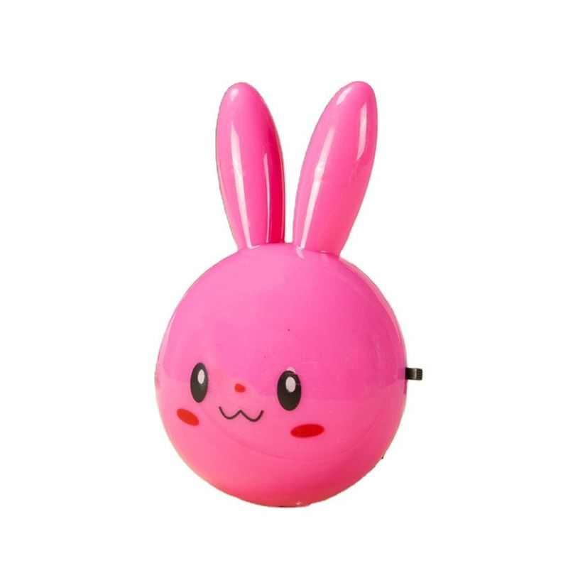 Speelgoedfabrikant aangepaste LED Rabbit Night Lamp Schakelaar ON/OFF Wandlicht Bedlamp