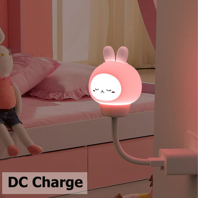 Fabrieksop maat speelgoedlamp PVC vinyl LED verlichting speelgoed schattig cartoon USB nachtlichten