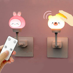 Fabrieksop maat speelgoedlamp PVC vinyl LED verlichting speelgoed schattig cartoon USB nachtlichten