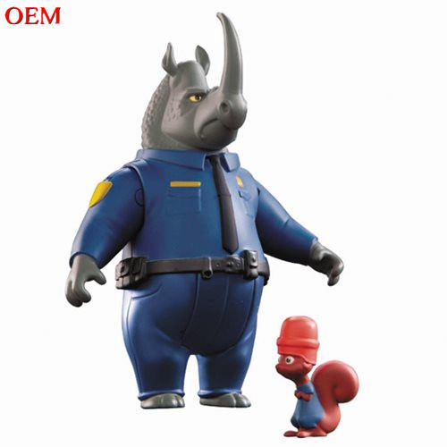 OEM Mini Figuur Cartoon Monster Hunter Toy For Kids Custom Plastic Dierenmodel Speelgoed