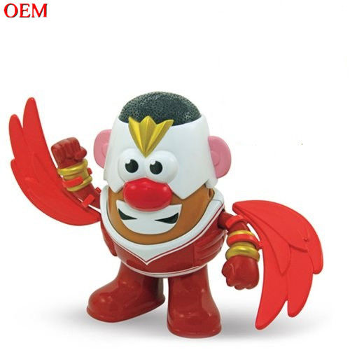 Speelgoedproductie maatwerk speelgoedontwerp OEM PVC Film Figuur Aardappelkop 3D Speelgoed maatwerk action figure