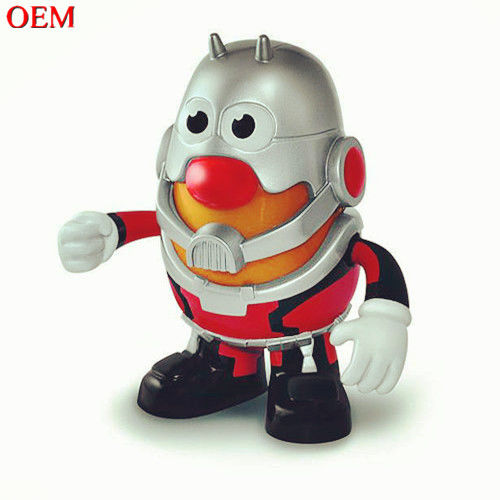 Speelgoedproductie maatwerk speelgoedontwerp OEM PVC Film Figuur Aardappelkop 3D Speelgoed maatwerk action figure