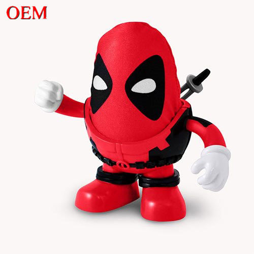 Speelgoedproductie maatwerk speelgoedontwerp OEM PVC Film Figuur Aardappelkop 3D Speelgoed maatwerk action figure