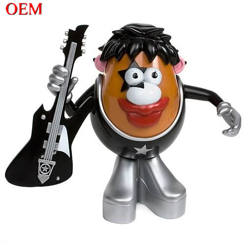 Speelgoedproductie maatwerk speelgoedontwerp OEM PVC Film Figuur Aardappelkop 3D Speelgoed maatwerk action figure