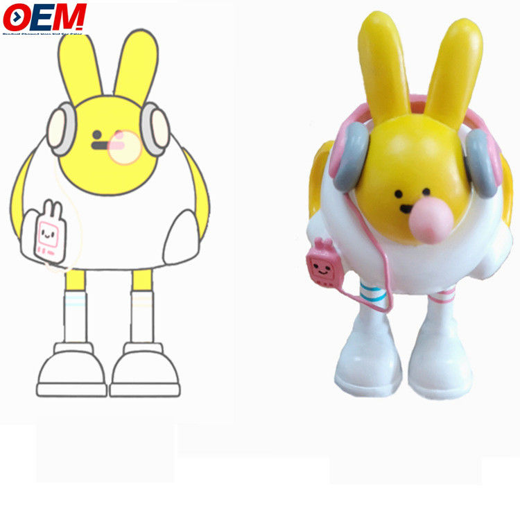 OEM Small Art Plastic Action Figure Joints Custom 3D Printing Vinyl Toy Maker Designer Vinyl Figuur