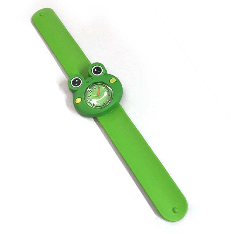 Digitaal horloge schattig kikker klap 3D cartoon dier jongens meisjes cadeautjes kwarts polshorloges uurwerk