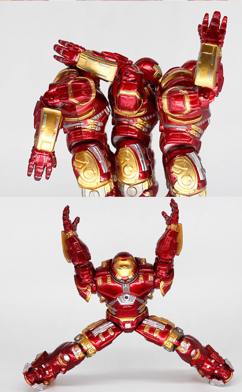 Custom Hero Man Joints Verplaatsbare Poppen Merk Met LED Licht PVC Action Figure Toy