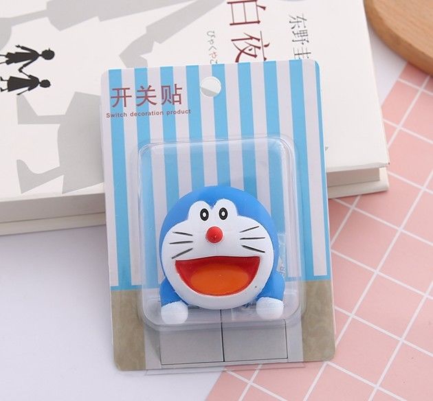 Kt Cat Cartoon Schakelaar Cover Kamer Decor 3D On-Off Schakelaar Sticker Schakelaar Outlet Wandsticker