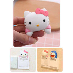 Kt Cat Cartoon Schakelaar Cover Kamer Decor 3D On-Off Schakelaar Sticker Schakelaar Outlet Wandsticker