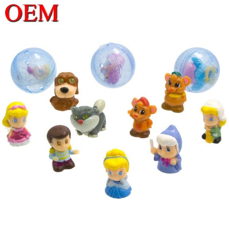 Custom Design Capsule Ball Met Anime Figures Voor Kinderen Geschenken OEM Ei Figure Speelgoed