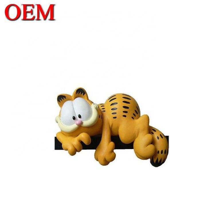 Fabrikant OEM Plastic Lazy Cat Toy Figuur Custom PVC 3D Anime Injection Art Vinyl Toys
