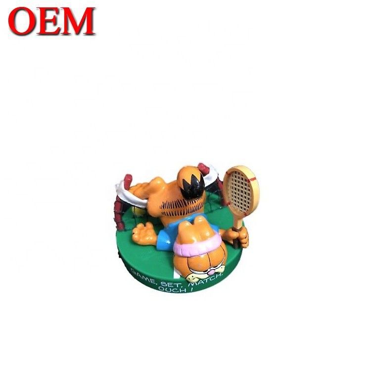 Fabrikant OEM Plastic Lazy Cat Toy Figuur Custom PVC 3D Anime Injection Art Vinyl Toys