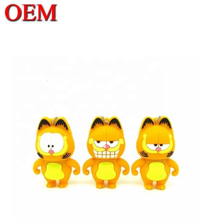 Fabrikant OEM Plastic Lazy Cat Toy Figuur Custom PVC 3D Anime Injection Art Vinyl Toys