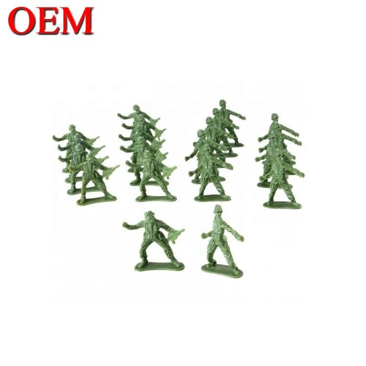 Kleine plastic speelgoedfiguren Miniatuur Soldaten Militair Leger Leger Figuren Set Soldaten