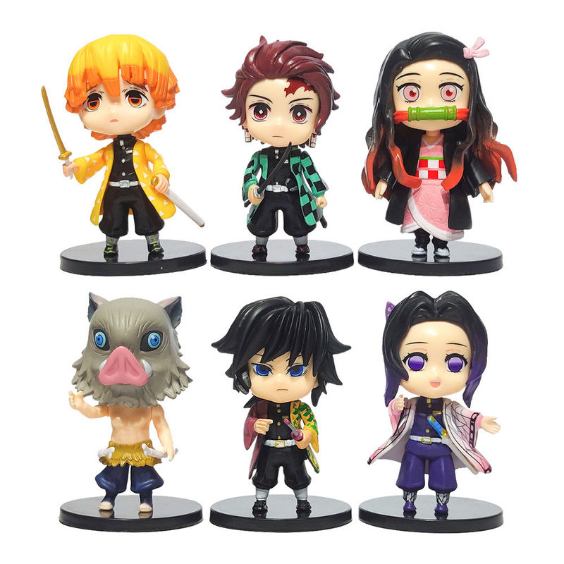 OEM Demon Slayer Character Model Decoratie Collectie Speelgoed Custom Action Figures