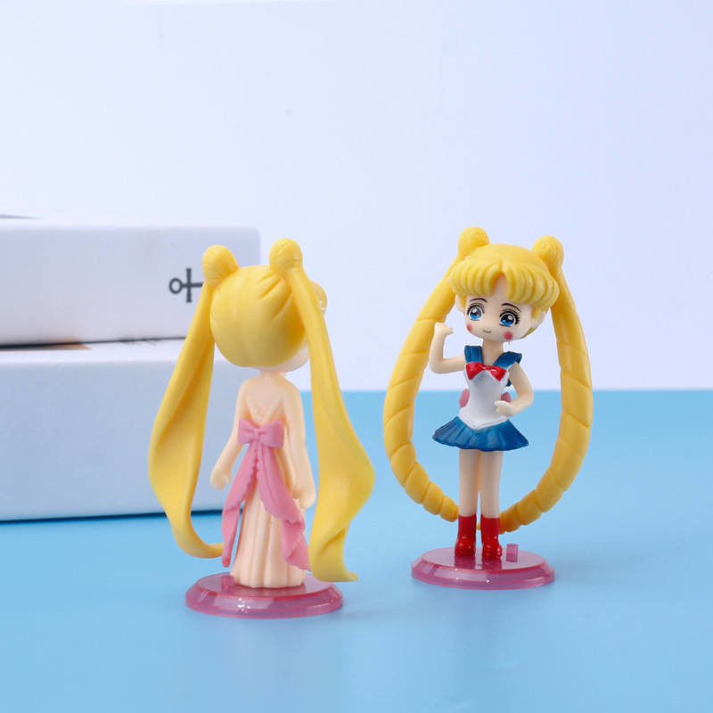 Speelgoedfabrikanten OEM Mini Sailor Moon Toys Surprise Toys Can Put in Capsule
