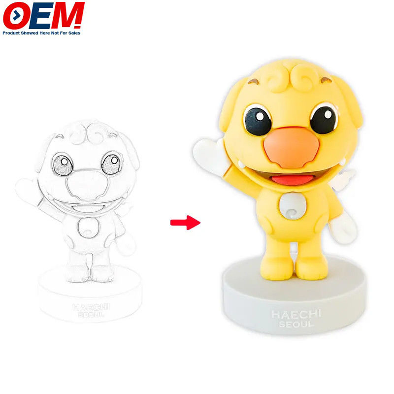 Speelgoedfabrikant maken plastic pvc materiaal speelgoed beeldje op maat ontwerp mini plastic figuur vinyl figuur Custom Anime pvc figuur
