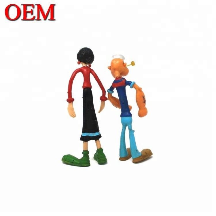 Fabriek maken aangepast buigbaar figuur Cartoon Buigbaar speelgoed personage aangepast Cartoon Militair MODEL speelgoed