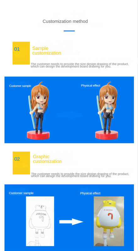 Fabriek Custom OEM schattig 3D Mini Figuur Anime Telefoon Kabel Beet Speelgoed custom plastic pvc vinyl speelgoed