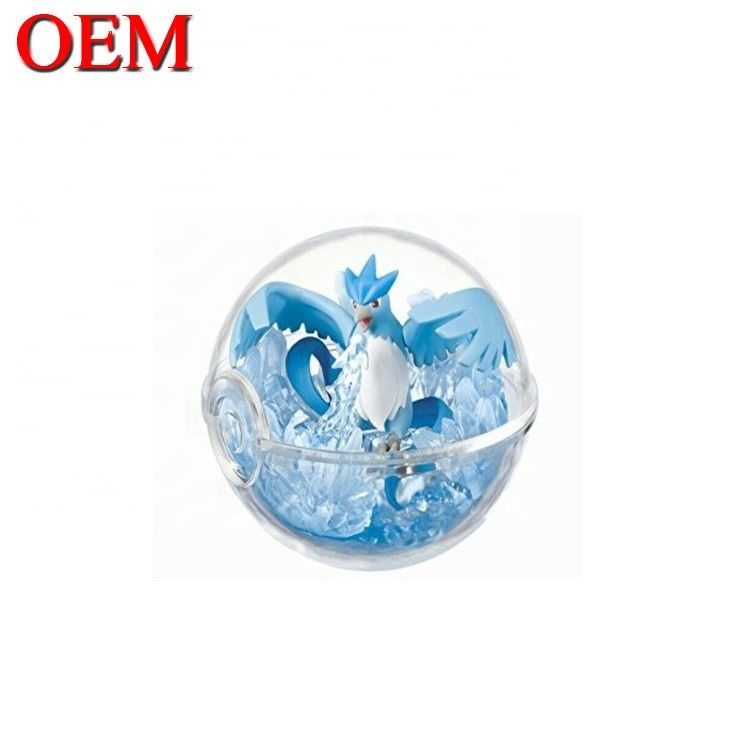 Op maat gemaakt Mini Cartoon Character Capsule Figuur Egg Plastic Cute Toy Made PVC Toy Capsule