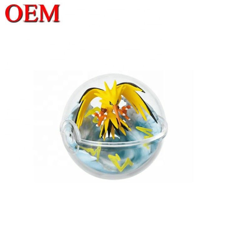 Op maat gemaakt Mini Cartoon Character Capsule Figuur Egg Plastic Cute Toy Made PVC Toy Capsule