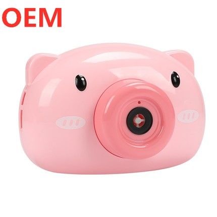 OEM aangepast 3D Cartoon Mini Handheld Bubble Blowing Machine Draagbare Bubble Maker