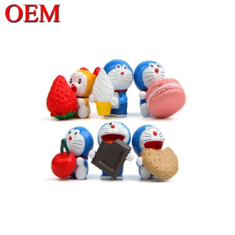 Op maat gemaakt Japan Klassieke karakters Verjaardag cake topper Set OEM Action Figuur Cake Topper Factory