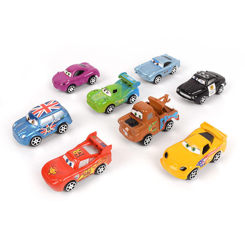 Aangepaste fabrikant Cartoon Pixar Cars Racing Series Jackson Storm Cruz Smokey 1:43 Diecast Metal Alloy Vehicle Toys Boy Kid Gif