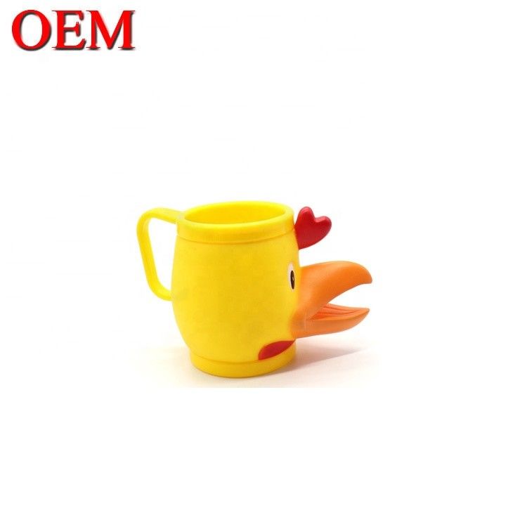 Persoonlijke Hoogte Kwaliteit Eco-vriendelijke 3d Figuur Cup IJs schattig Cartoon Toy Cream Mug